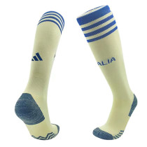 2023-24 Italy Yellow Socks