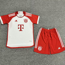 2023-24 Bayern Home Kids Soccer Jersey
