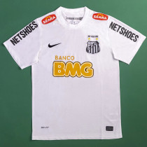 2012-13 Santos FC Home Retro Soccer Jersey