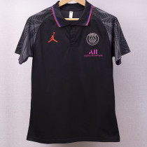 2021-23 PSG Black Classic Polo Short Sleeve (红标)
