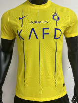 2023-24 AL-Nassr Home Player Version Soccer Jersey