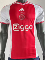 2023-24 Ajax Home Player Version Soccer Jersey