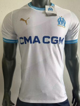 2023-24 Marseille Home Player Version Soccer Jersey