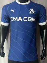 2023-24 Marseille Away Player Version Soccer Jersey