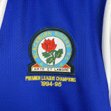 1994-1995 Blackburn Home Retro Soccer Jersey