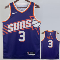 2023-24 SUNS BEAL #3 Purple Top Quality Hot Pressing NBA Jersey