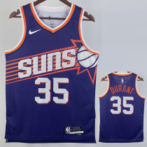 2023-24 SUNS DURANT #35 Purple Top Quality Hot Pressing NBA Jersey