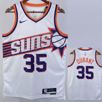 2023-24 SUNS DURANT #35 White Top Quality Hot Pressing NBA Jersey