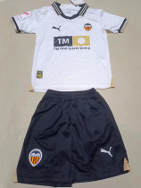 2023-24 Valencia Home Kids Soccer Jersey