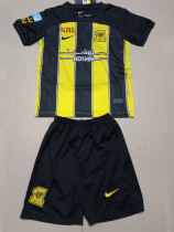 2023-24 Ittihad Club Home Kids Soccer Jersey