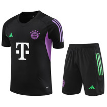 2023-24 Bayern Black Training Short Suit