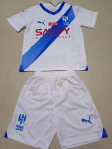 2023-24 Al-Hilal Away Kids Soccer Jersey