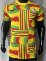 2023-24 Ghana Yellow Player Version Soccer Jersey