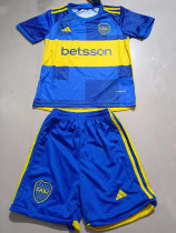 2023-24 Boca Juniors Home Kids Soccer Jersey