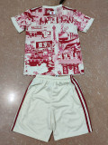 2023-24 Japan Special Edition Red Kids Soccer Jersey