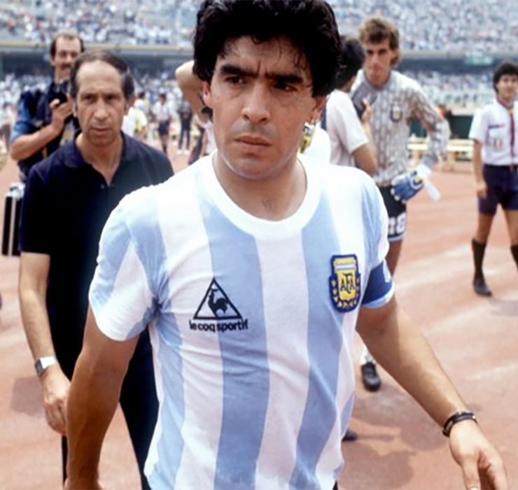 Hugo Issa 1986 Argentina Home Retro Soccer Jersey - www.bestzv2.com