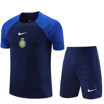 2023-24 AL-Nassr Royal Blue Training Short Suit