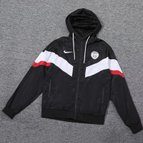 2023-24 PSG Black Windbreaker