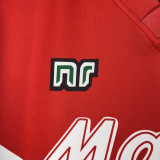 1990-1991 Napoli Away Red Retro Soccer Jersey