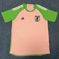 2023 Japan Pink Green Special Edition Fans Soccer Jersey