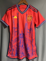 2023-24 Spain Red Special Edition Fans Soccer Jersey