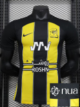 2023-24 Ittihad Club Home Player Version Soccer Jersey (新广告)