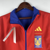 2023 Tigres UANL Blue & Red Double Sided Windbreaker (双面风衣)