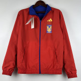 2023 Tigres UANL Blue & Red Double Sided Windbreaker (双面风衣)