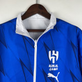 2023 Al-Hilal Blue & White Double Sided Windbreaker (双面风衣)