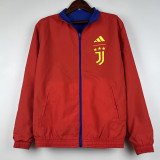 2023-24 JUV Red & Blue Double Sided Windbreaker (双面风衣)