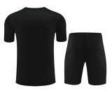 2023-24 PSG Black Training Short Suit (白边)