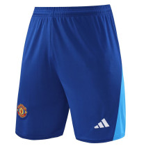 2023-24 Man Utd Blue GoalKeeper Shorts Pants