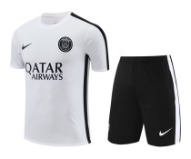 2023-24 PSG White Training Short Suit