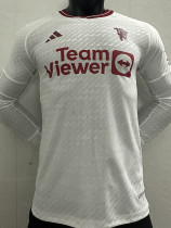 2023-24 Man Utd Third Long Sleeve Player Version Soccer Jersey (长袖球员)