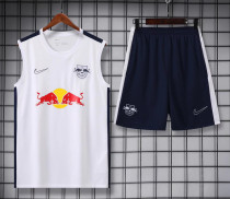 2023-24 RB Leipzig White Tank top and shorts suit