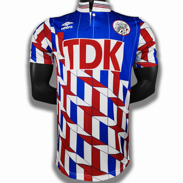 1990 Ajax Away Retro Soccer Jersey