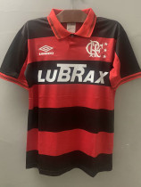 1990 Flamengo Home Retro Soccer Jersey