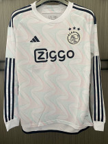 2023-24 Ajax Away Long Sleeve Soccer Jersey (长袖)