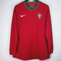 2012 Portugal Away Long Sleeve Retro Soccer Jersey(长袖)