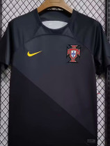 2024 Portugal Black Training Shirts