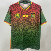 2024 Cameroon Green Red Special Edition Fans Soccer Jersey