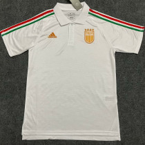 2023-24 Italy White Polo Short Sleeve