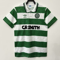 1989-1991 Celtic Home Retro Soccer Jersey