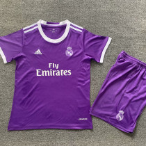 2016-2017 RMA Away Kids Retro Soccer Jersey