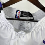 2023-24 Kings White Home Top Quality NBA Pants