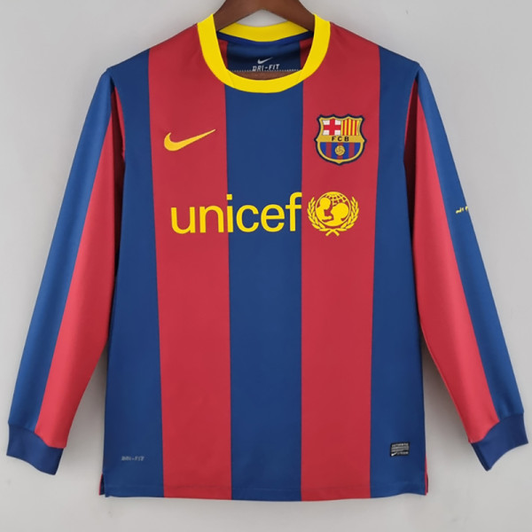 2010-2011 BAR Home Retro Long Sleeve Soccer Jersey (长袖)