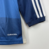 2014 Argentina Away Long Sleeve Retro Soccer Jersey (长袖)