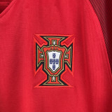 2016 Portugal Home Long Sleeve Retro Soccer Jersey(长袖)