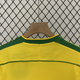 1998 Brazil Home Kids Retro Soccer Jersey