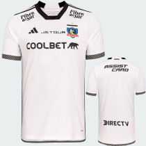2024-25 Colo-Colo Home Print All Sponsor Fans Soccer Jersey